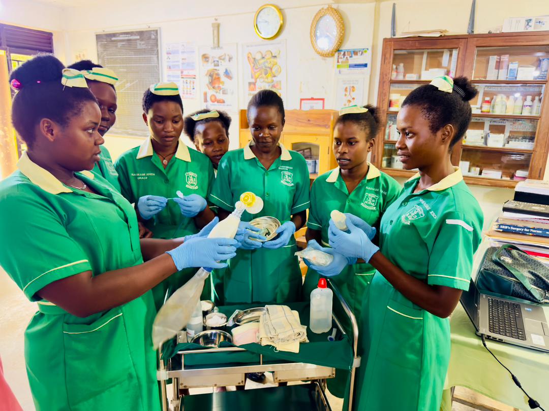 Nursing Students in Skill Lab